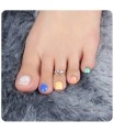 Toe Ring Heart Shaped CSTR-65